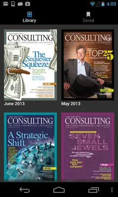 Consulting magazine android App screenshot 1